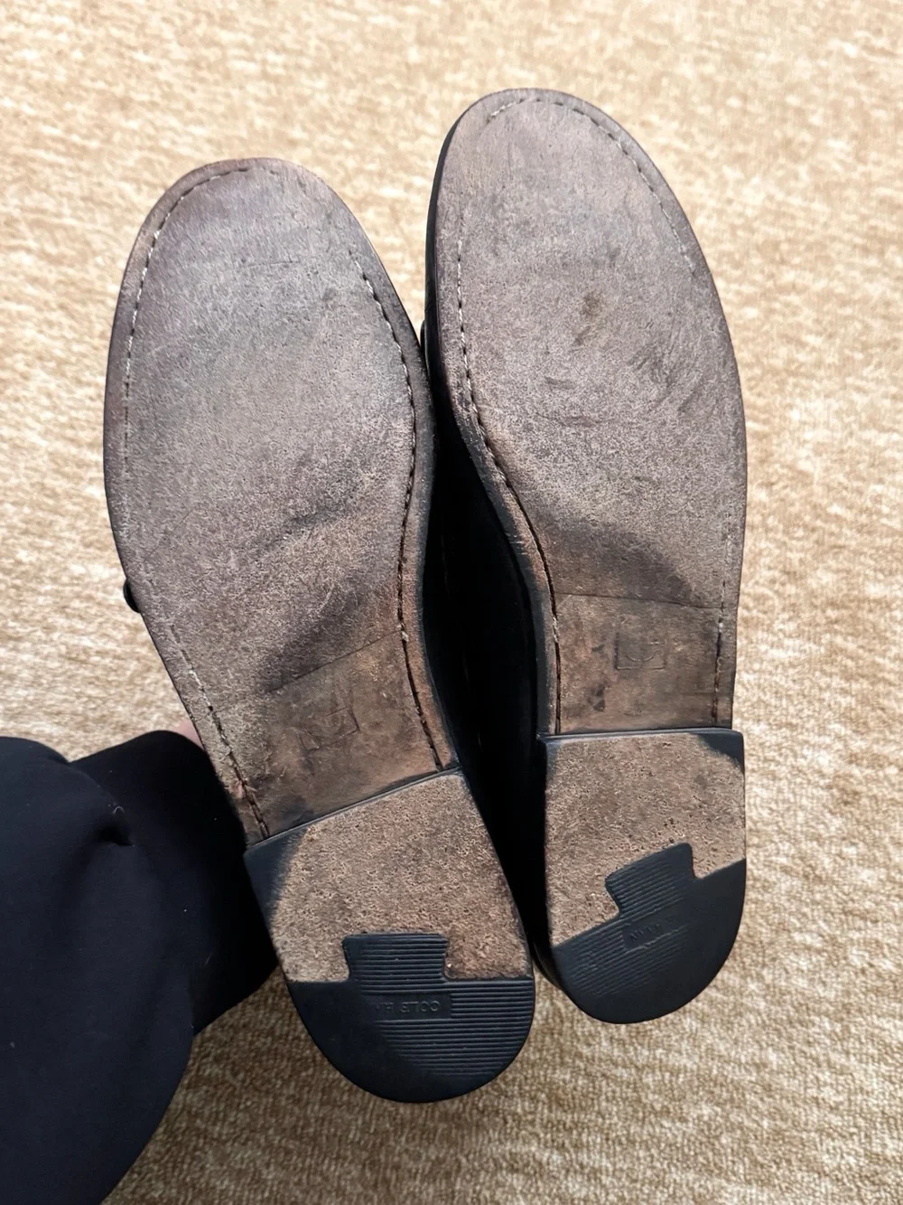 Cole Haan Kiltie Monk Strap Slip On Loafers
